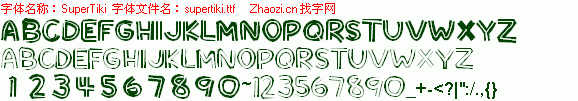 查看字体及作者详细介绍