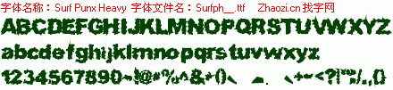 查看字体及作者详细介绍