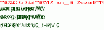 查看字体及作者详细介绍