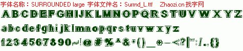 查看字体及作者详细介绍