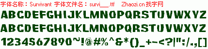 查看字体及作者详细介绍