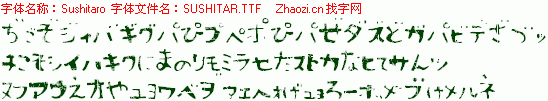 查看字体及作者详细介绍