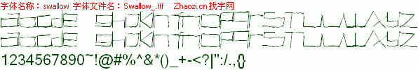 查看字体及作者详细介绍
