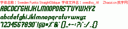 查看字体及作者详细介绍