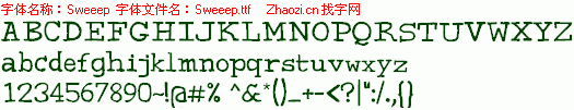 查看字体及作者详细介绍