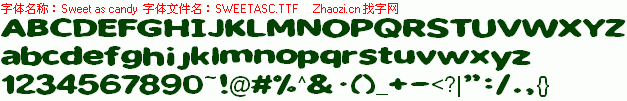 查看字体及作者详细介绍