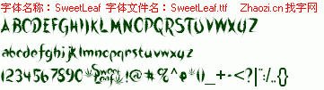 查看字体及作者详细介绍