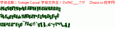 查看字体及作者详细介绍