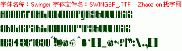 查看字体及作者详细介绍
