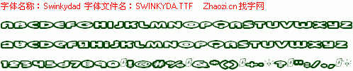 查看字体及作者详细介绍