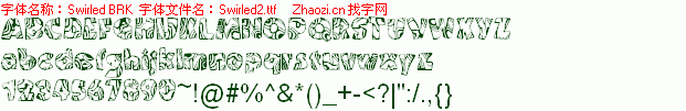 查看字体及作者详细介绍