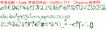 查看字体及作者详细介绍