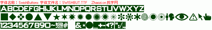 查看字体及作者详细介绍