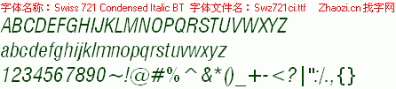 查看字体及作者详细介绍