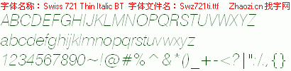 查看字体及作者详细介绍