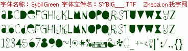 查看字体及作者详细介绍