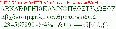 查看字体及作者详细介绍