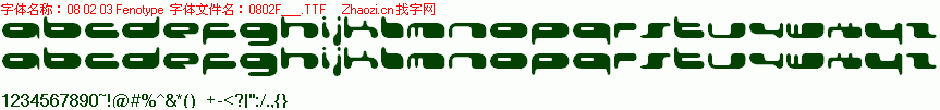 查看字体及作者详细介绍