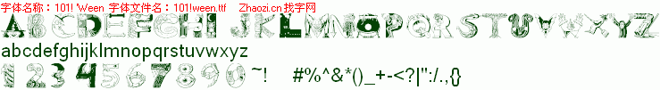 查看字体及作者详细介绍
