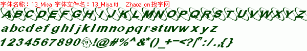 查看字体及作者详细介绍