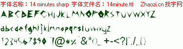 查看字体及作者详细介绍