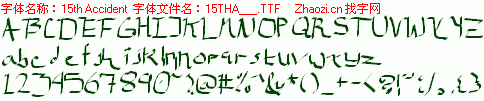查看字体及作者详细介绍