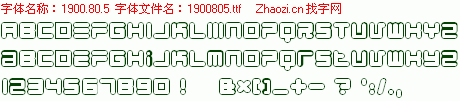查看字体及作者详细介绍