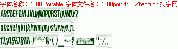 查看字体及作者详细介绍