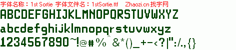 查看字体及作者详细介绍