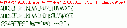 查看字体及作者详细介绍