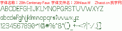 查看字体及作者详细介绍