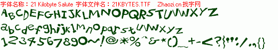 查看字体及作者详细介绍