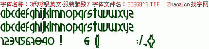 查看字体及作者详细介绍
