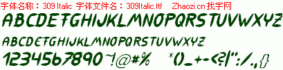查看字体及作者详细介绍