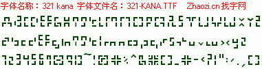 查看字体及作者详细介绍