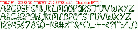查看字体及作者详细介绍