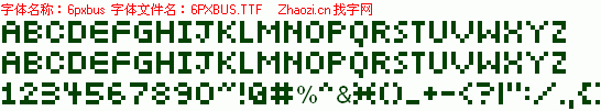 查看字体及作者详细介绍