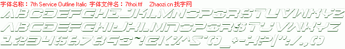 查看字体及作者详细介绍
