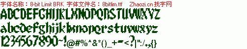 查看字体及作者详细介绍