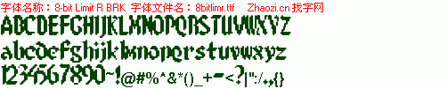 查看字体及作者详细介绍