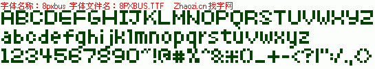 查看字体及作者详细介绍