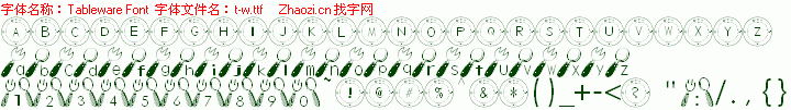 查看字体及作者详细介绍