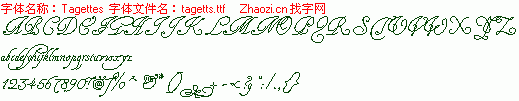 查看字体及作者详细介绍