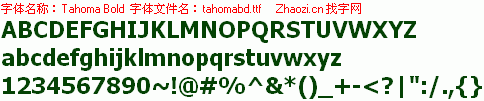 查看字体及作者详细介绍