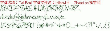 查看字体及作者详细介绍
