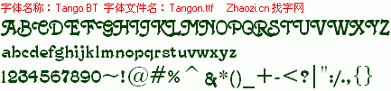 查看字体及作者详细介绍