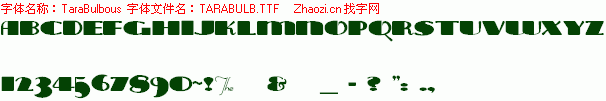 查看字体及作者详细介绍