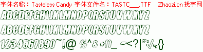 查看字体及作者详细介绍