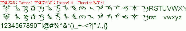 查看字体及作者详细介绍