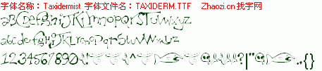 查看字体及作者详细介绍
